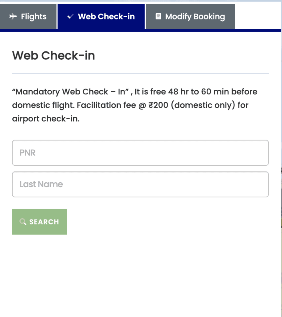 Jeypore to Bhubaneswar flight web check in 